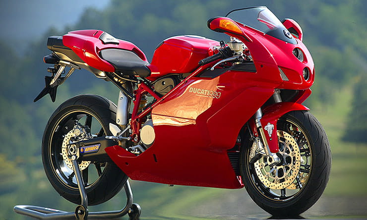 Ducati's radical replacement to the iconic 916 silhouette
